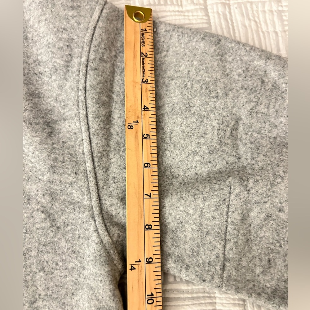 Madewell Gray Bomber Jacket - Picture 7 of 11
